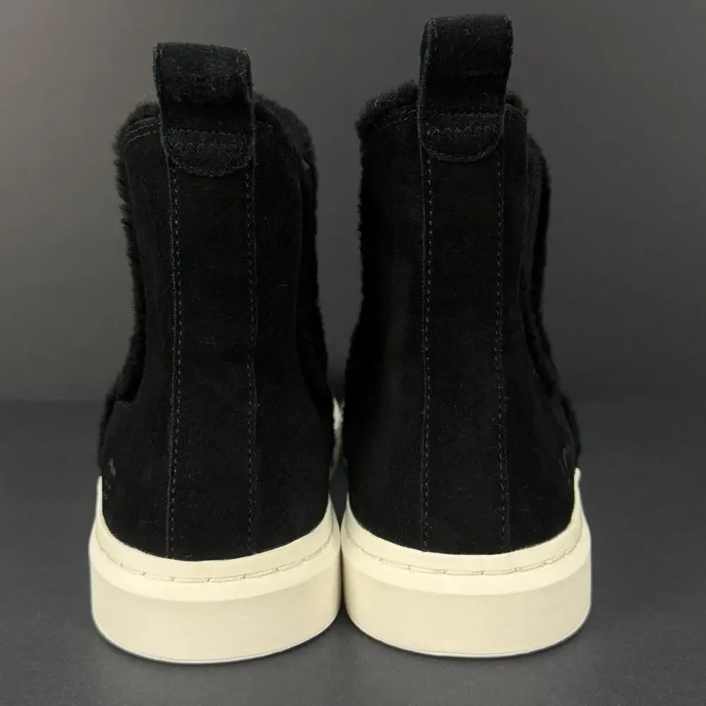 UGG Alameda Chelsea Sneaker Boots Black Suede Women’s 11 Size US New